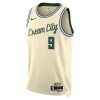 NBA Mænd Trøje Milwaukee Bucks Bobby Portis JR 2025-26 Nike City Edition Hvid Swingman